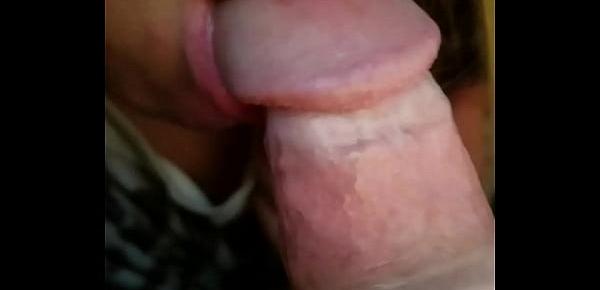  My step sister sucks my cock while babysitting